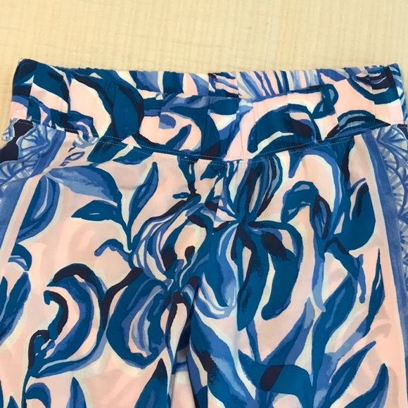 Lilly Pulitzer Bal Harbour Palazzo Pink Tropics Pants - Picture 6 of 12
